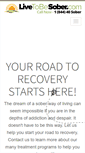 Mobile Screenshot of livetobesober.com